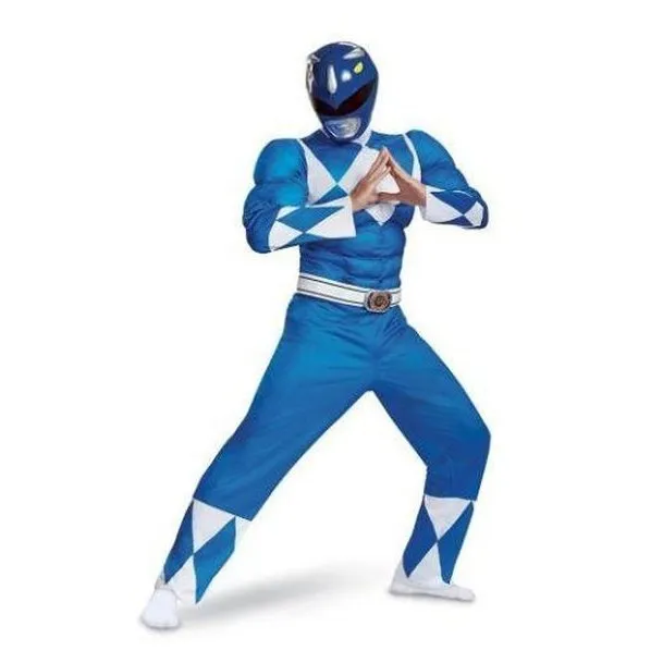 Blue Ranger Classic Muscle Adult Costume