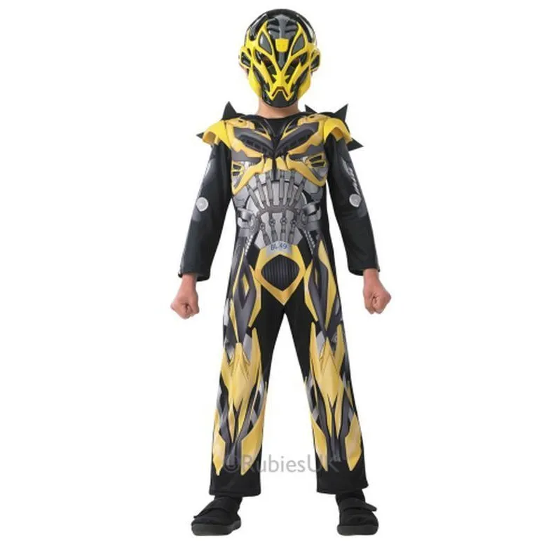 Bumblebee Transformers 4 Deluxe Costume Size S