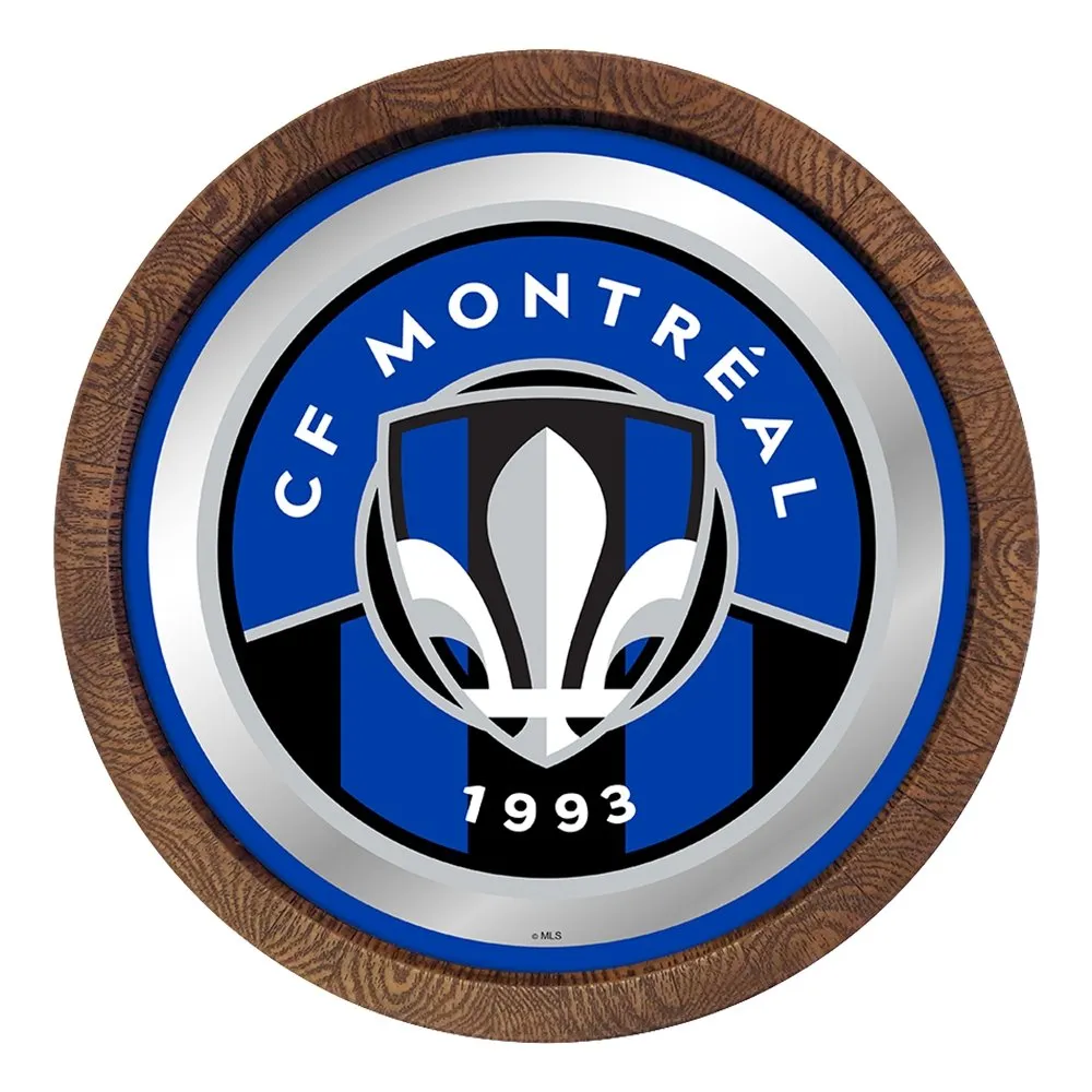 CF Montreall: Barrel Top Framed Mirror Mirrored Wall Sign