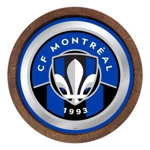 CF Montreall: Barrel Top Framed Mirror Mirrored Wall Sign