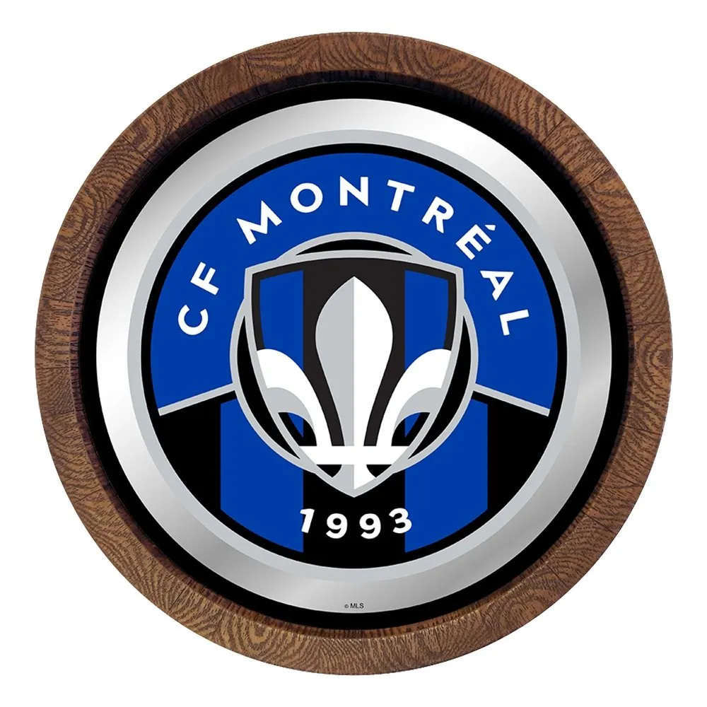 CF Montreall: Barrel Top Framed Mirror Mirrored Wall Sign