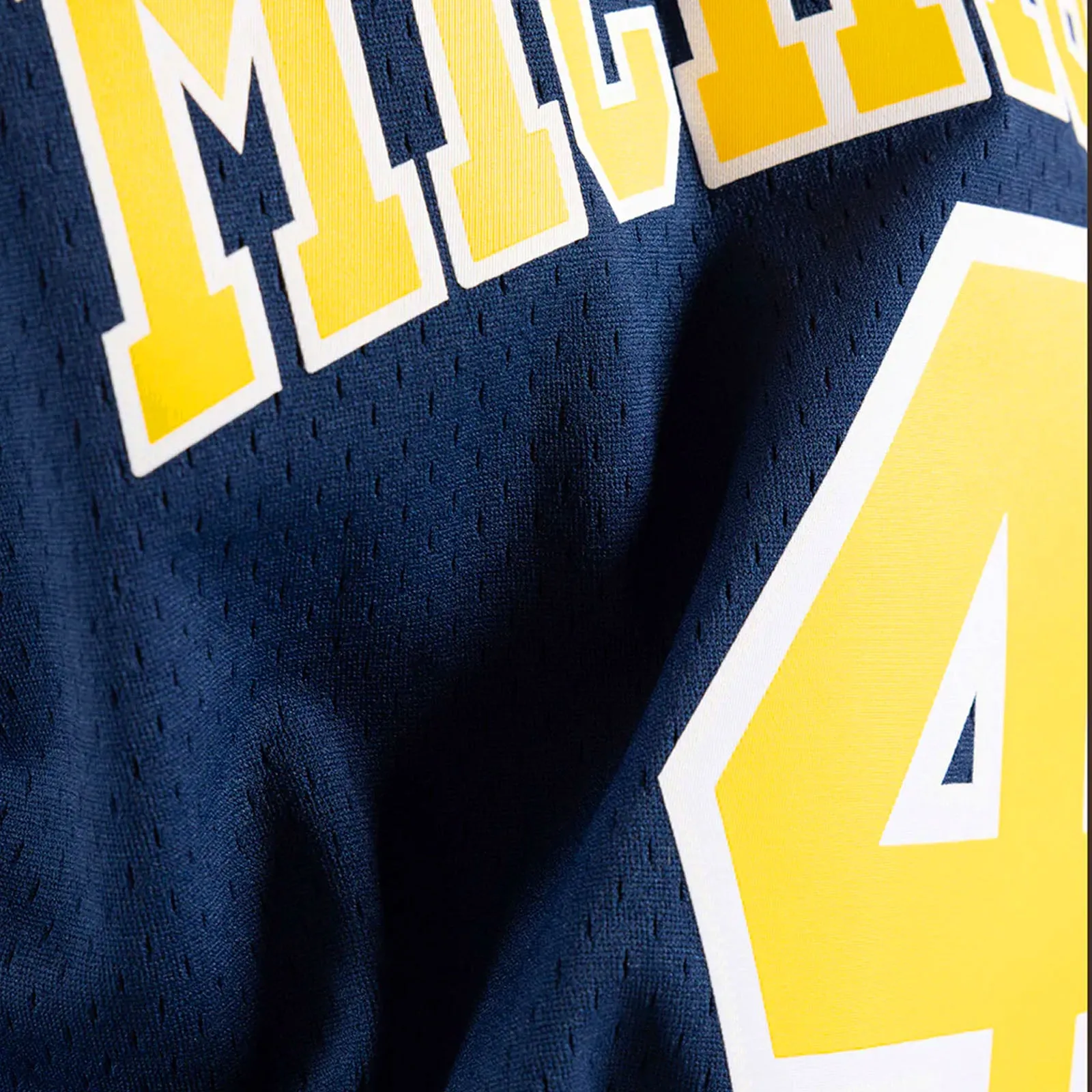 Chris Webber University of Michigan 91-92 HWC Swingman Jersey - Blue