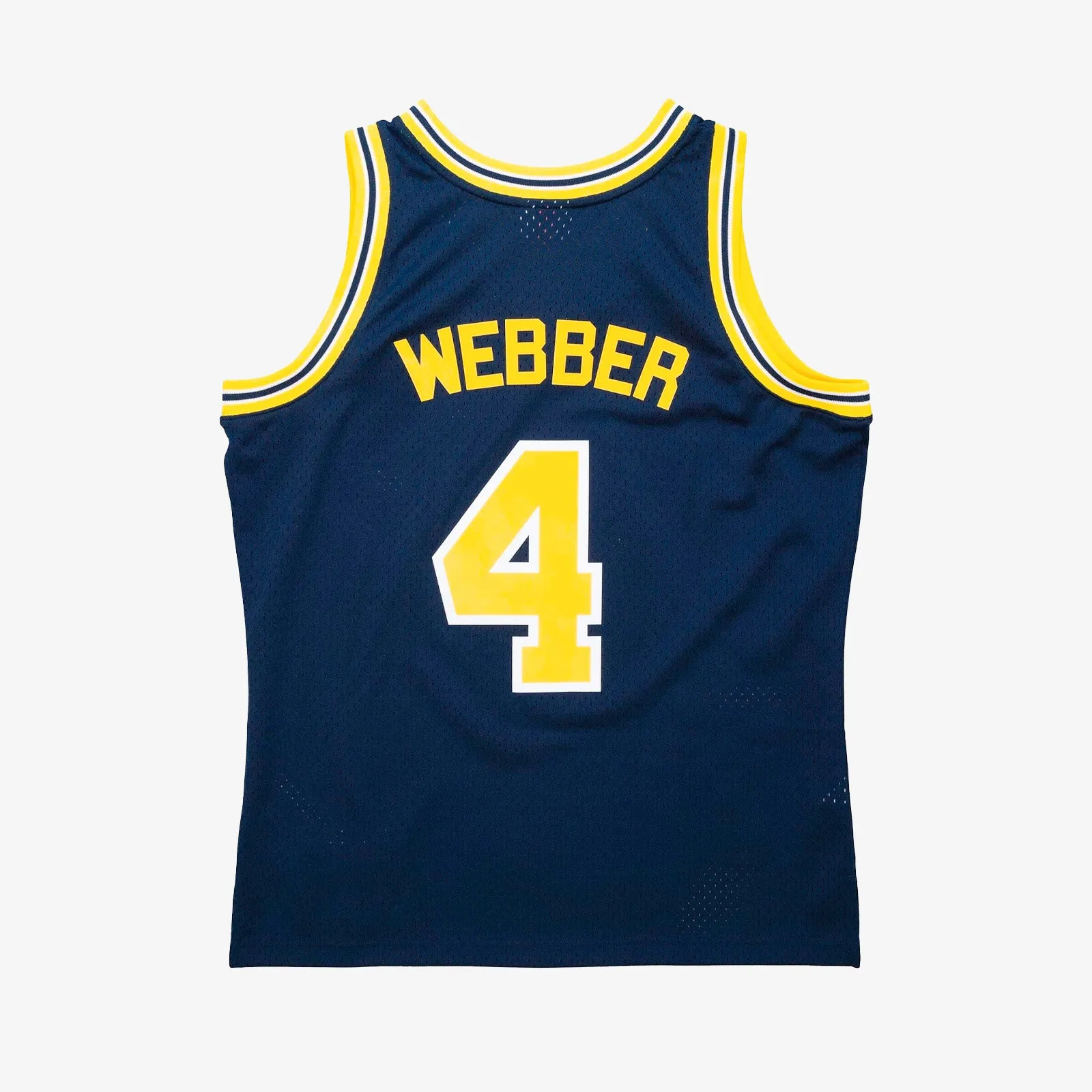 Chris Webber University of Michigan 91-92 HWC Swingman Jersey - Blue