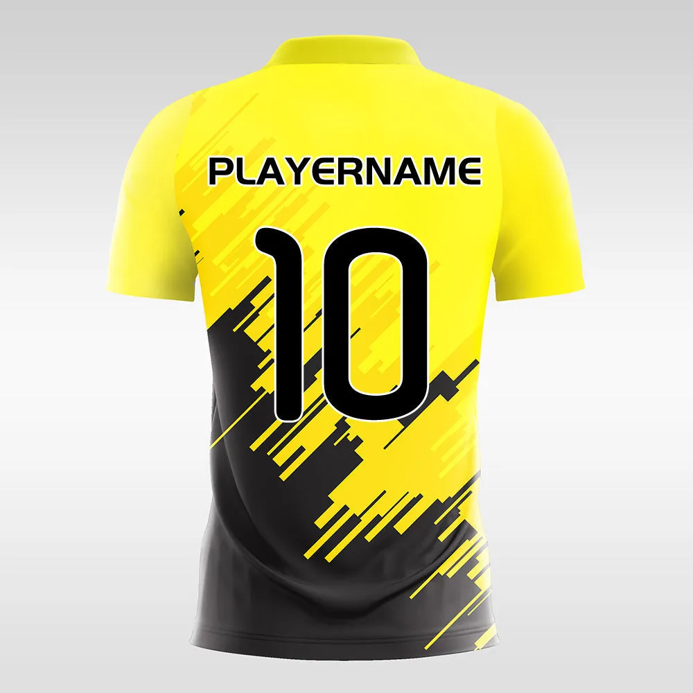 Circumsolar-Radiation-Customized Men's Sublimated Soccer Jersey