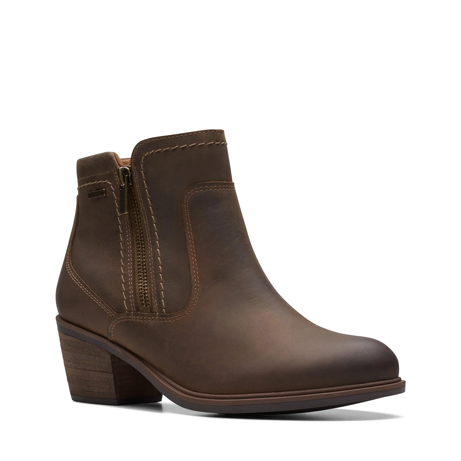 CLARKS  NEVA ZIP WATERPROOF (STANDARD FIT)