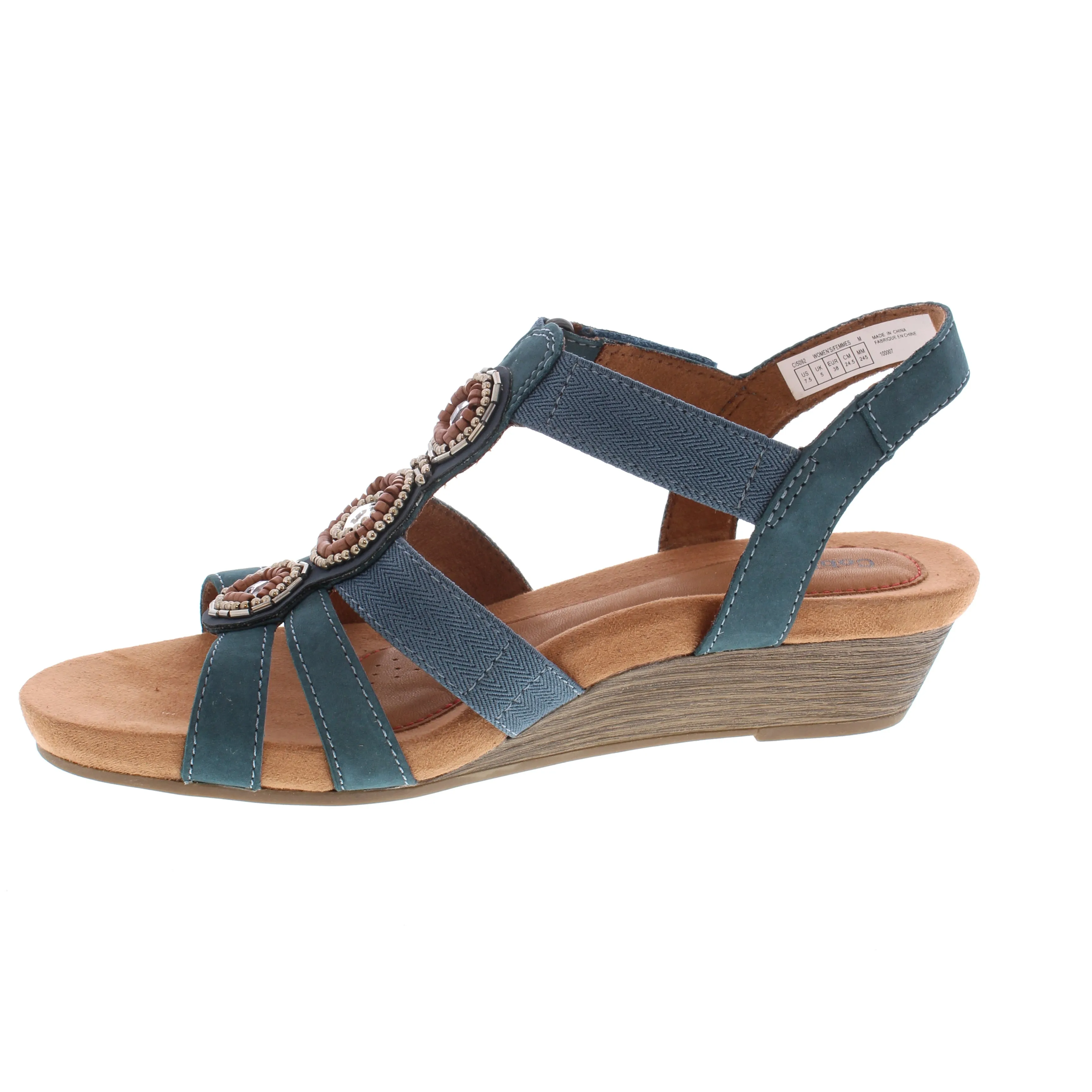 Cobb Hill Hollywood Jewel Sandal - Moroccan Blue