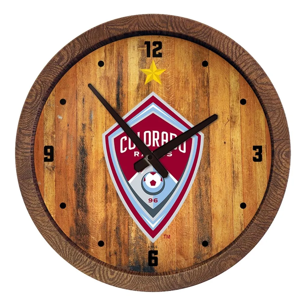 Colorado Rapids: "Faux" Barrel Top Clock