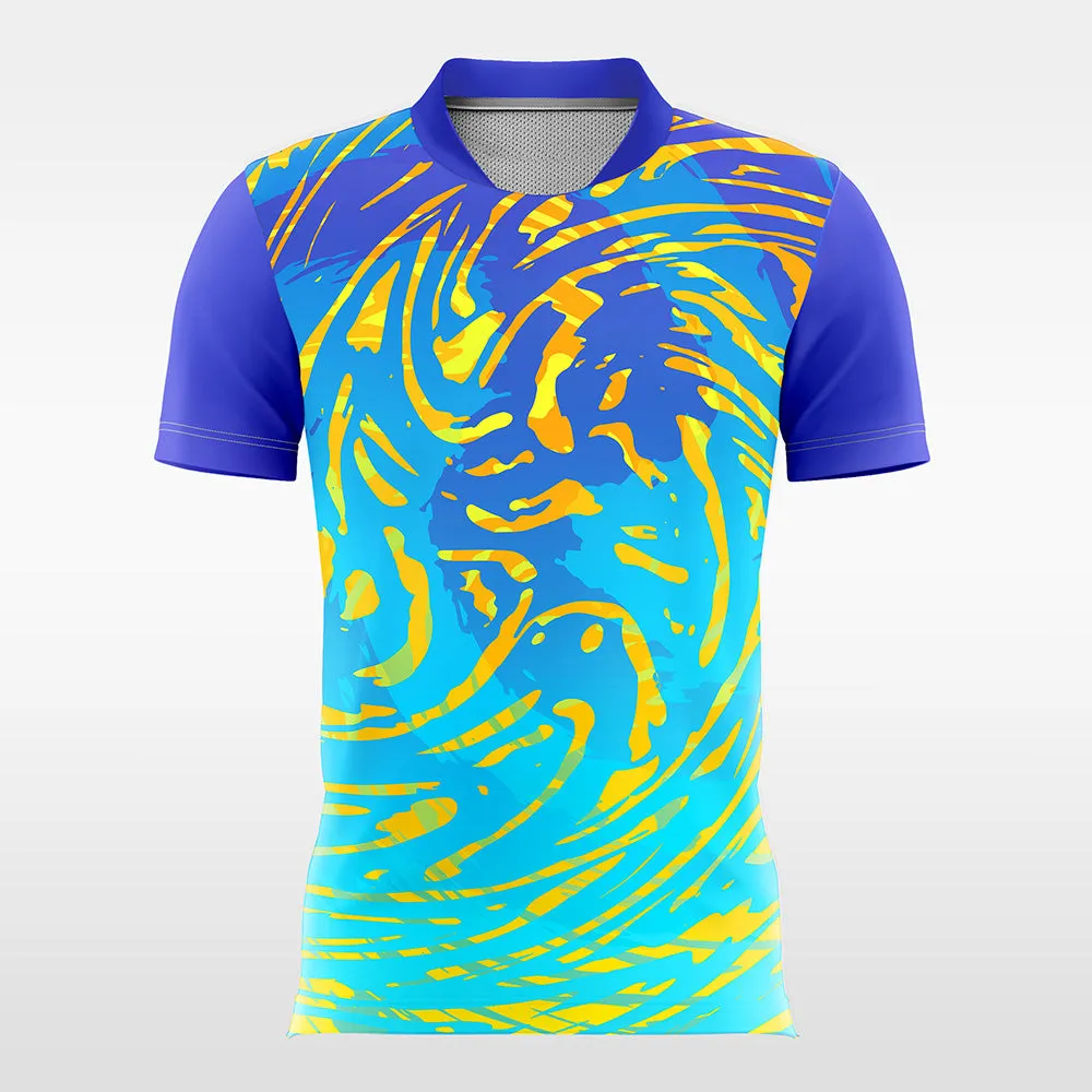 Coloured Glaze - Customized Men's Sublimated Soccer Jersey
