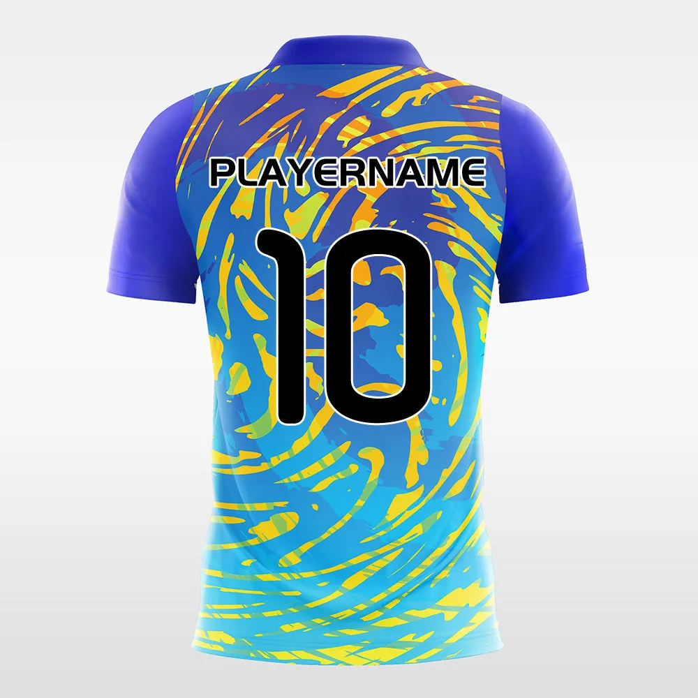 Coloured Glaze - Customized Men's Sublimated Soccer Jersey