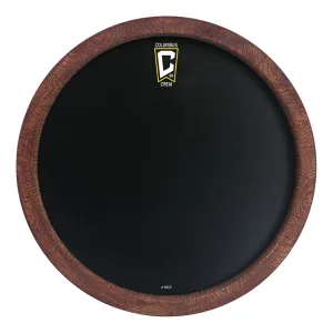 Columbus Crew: Chalkboard "Faux" Barrel Top Sign