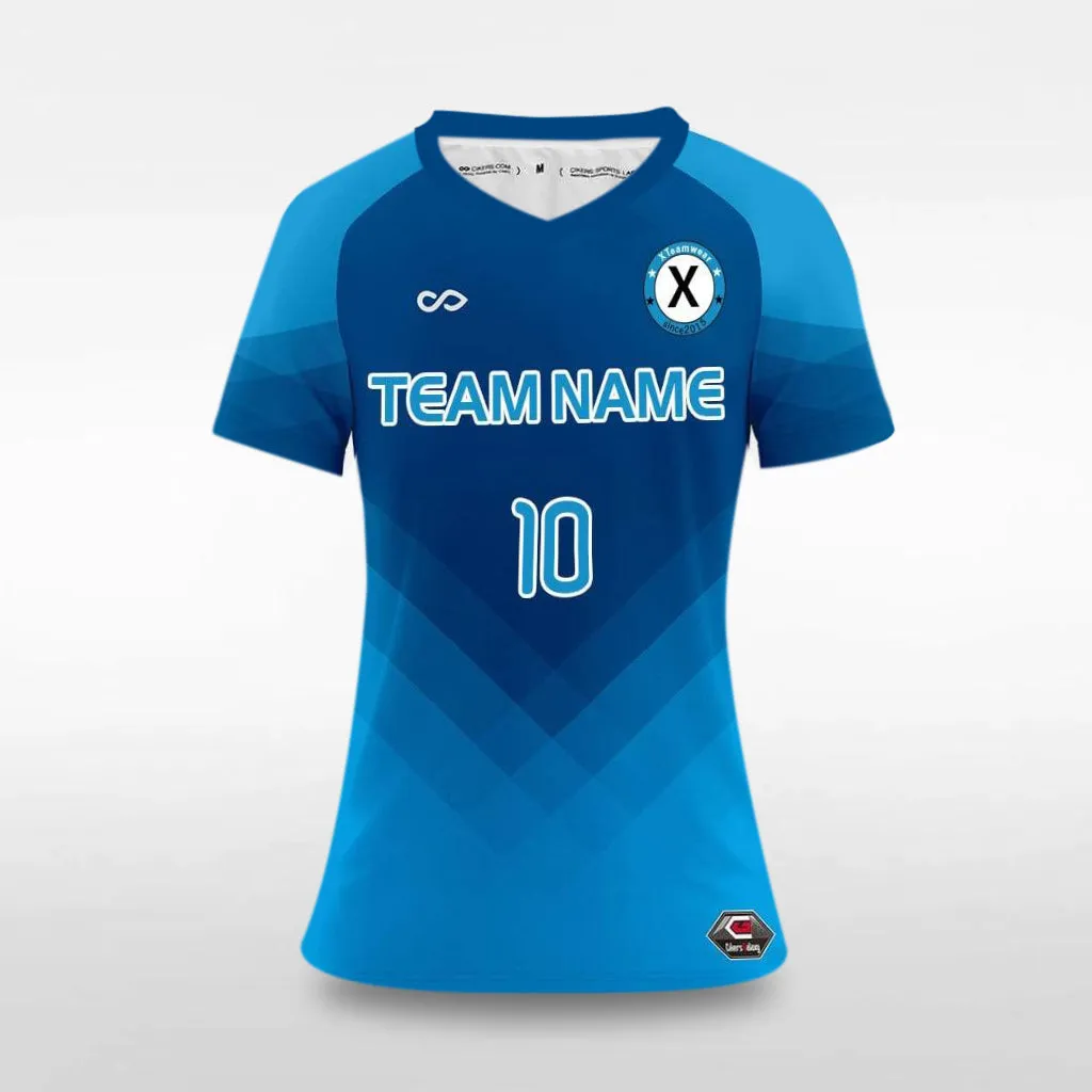 Continent - Customized Women's Sublimated Soccer Jersey