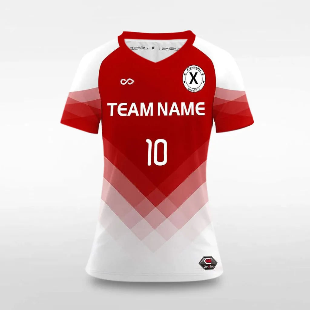 Continent - Customized Women's Sublimated Soccer Jersey