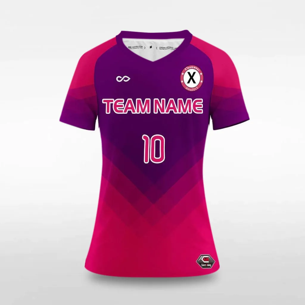 Continent - Customized Women's Sublimated Soccer Jersey