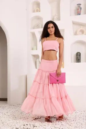 Cotton Candy Dream tired skirt