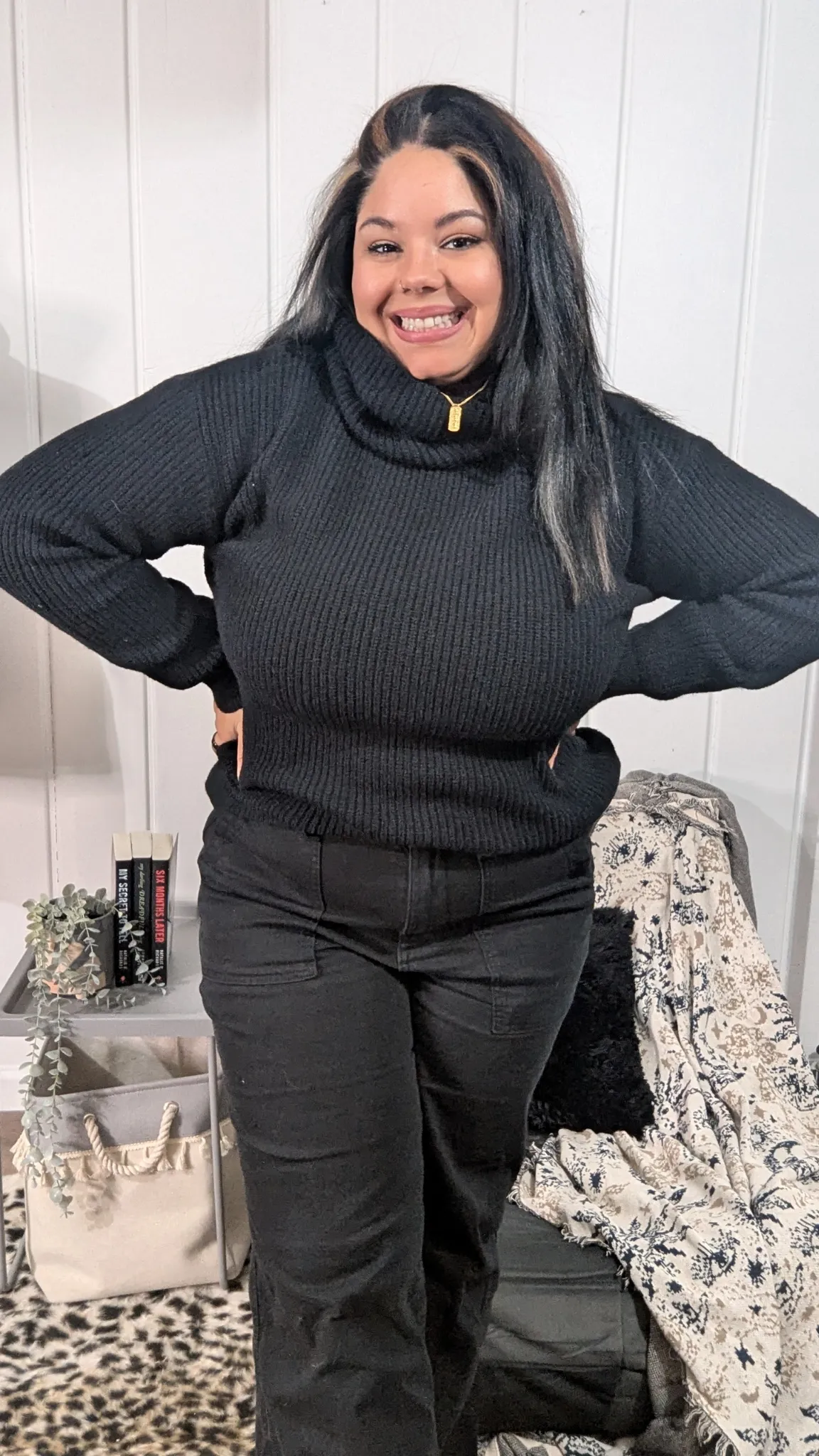 Cowl Neck Sweater