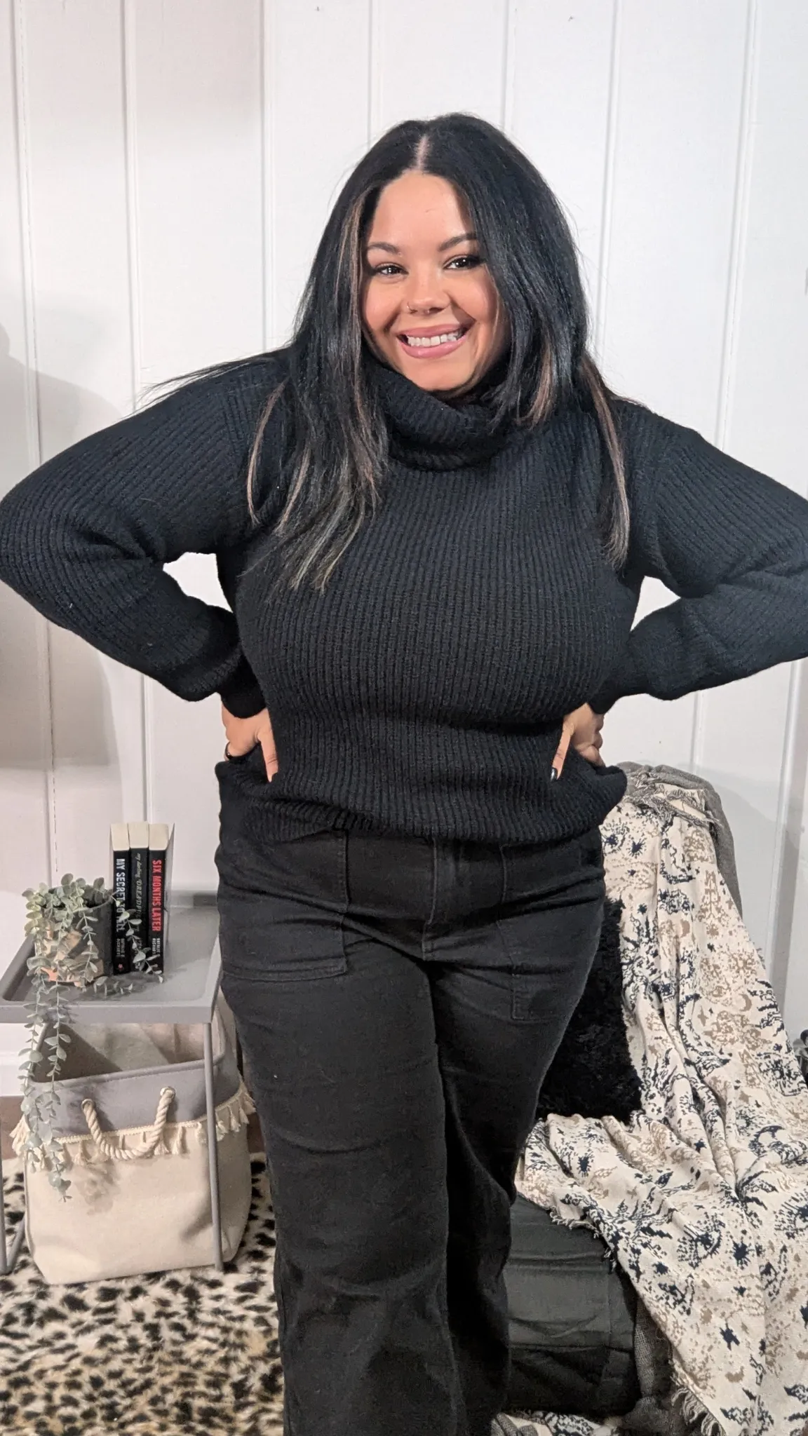Cowl Neck Sweater