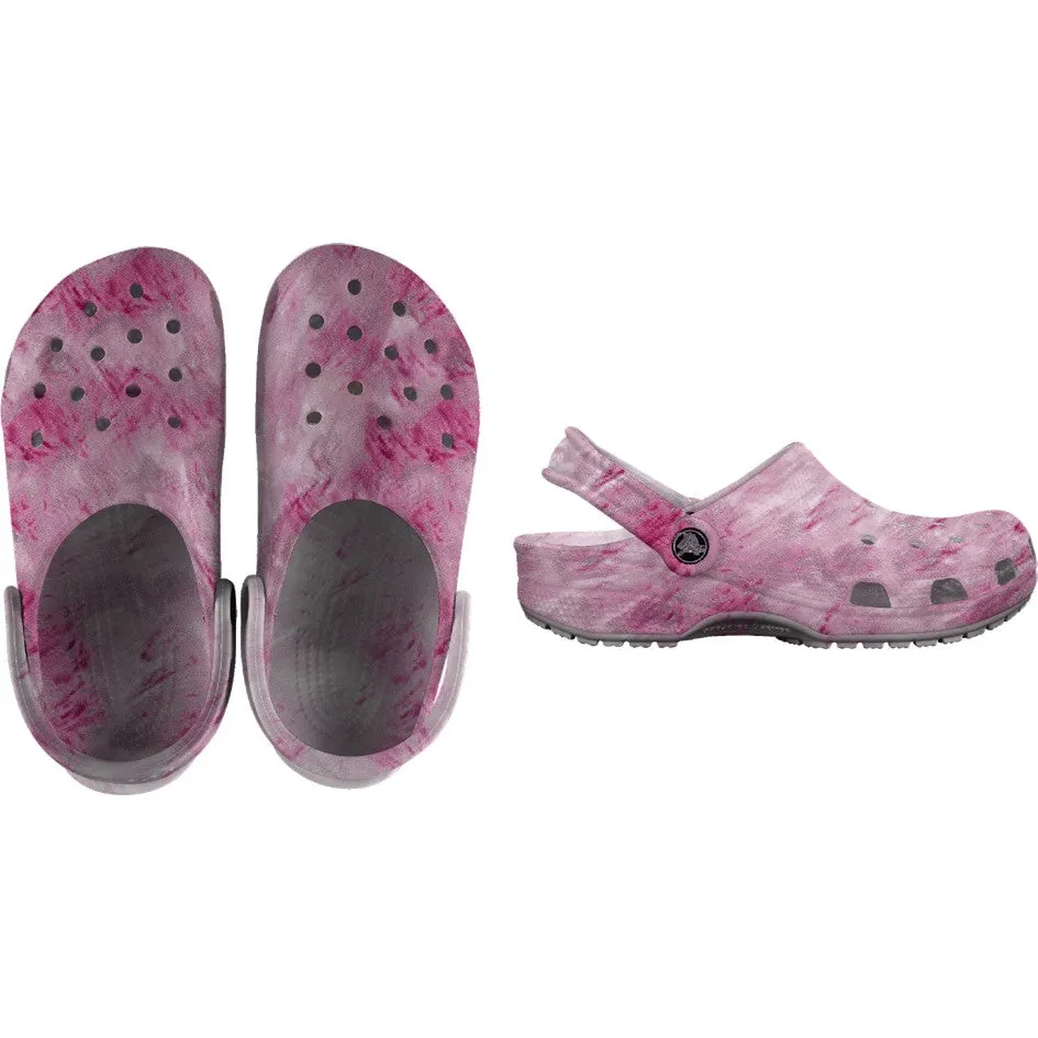 CROCS CLASSIC WATERCOLOR MARBLED CLOG