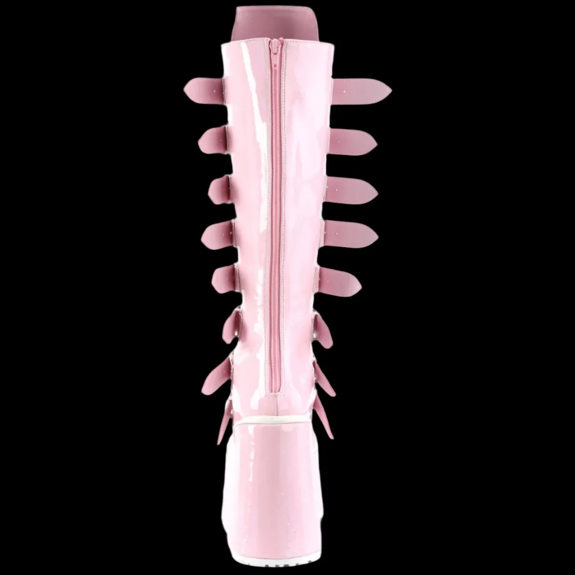 DemoniaCult SWING 815 Pink Holographic Boots