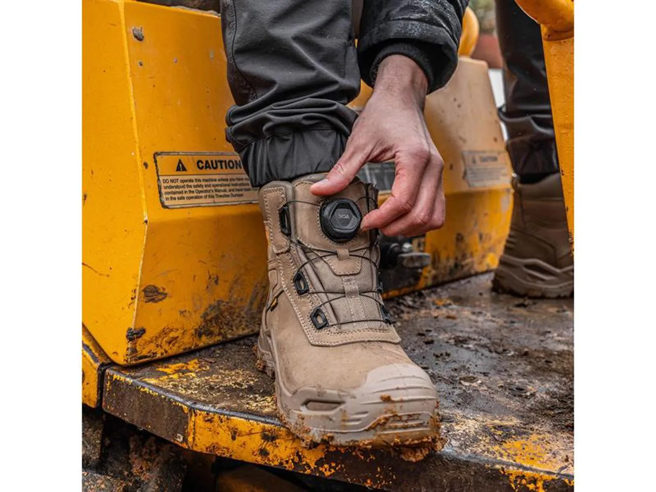 Dewalt Power Tools Boa Lightweight Boots Stone Uk 12 Eur 47