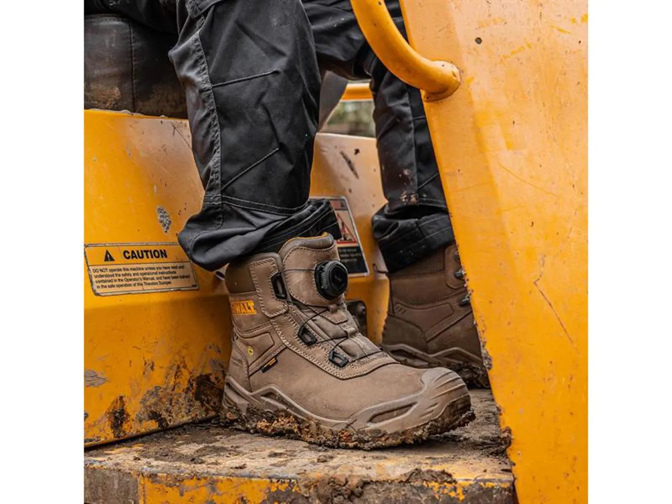 Dewalt Power Tools Boa Lightweight Boots Stone Uk 12 Eur 47