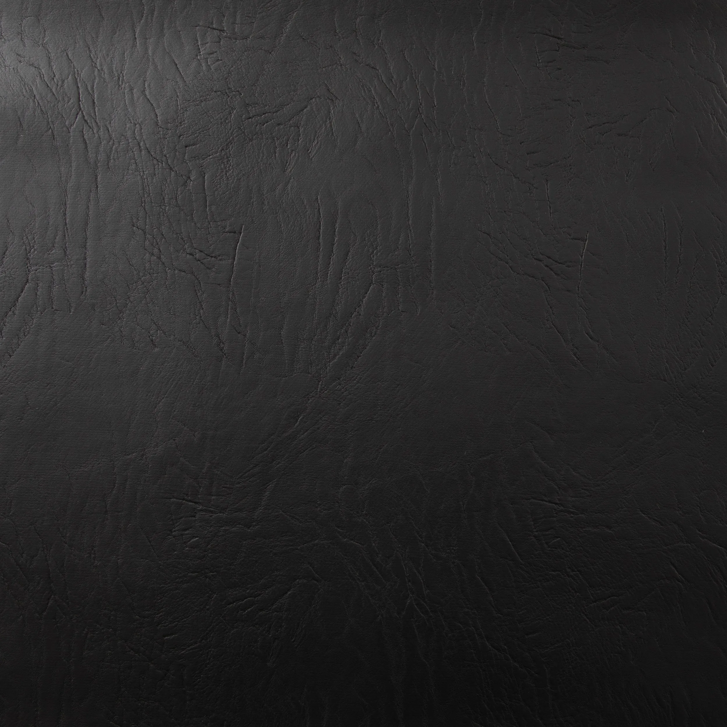 Distressed Pleather Fabric, Black