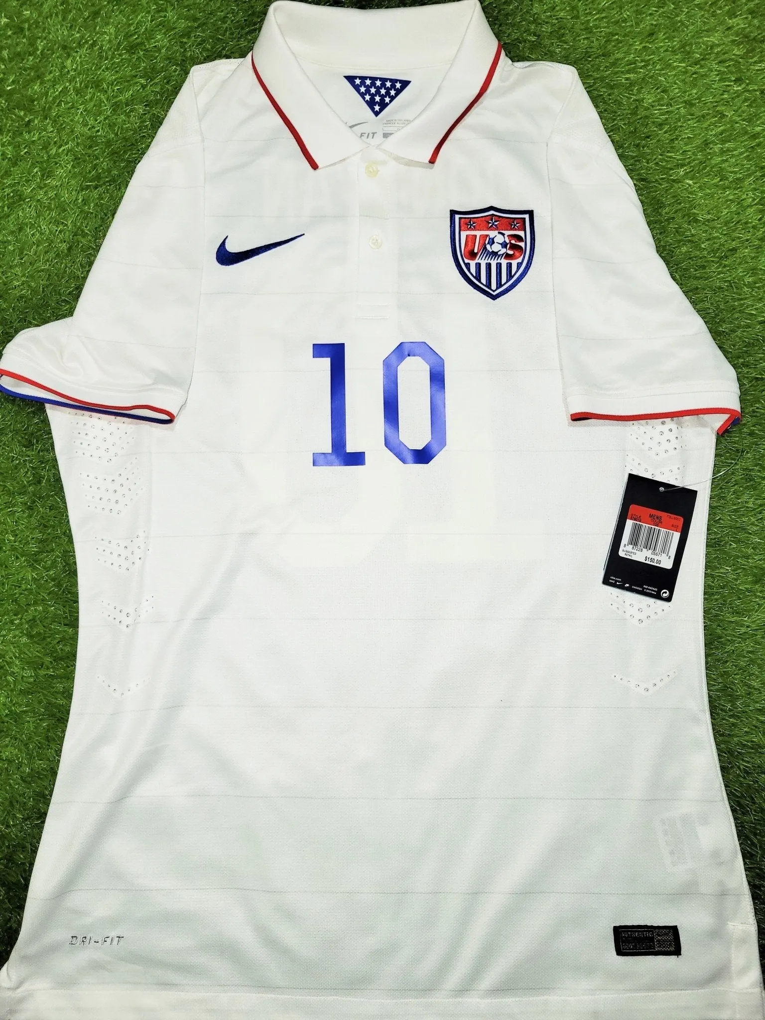 Donovan United States USA 2014 LAST GAME Player Issue Soccer Jersey BNWT L SKU# 578019-105