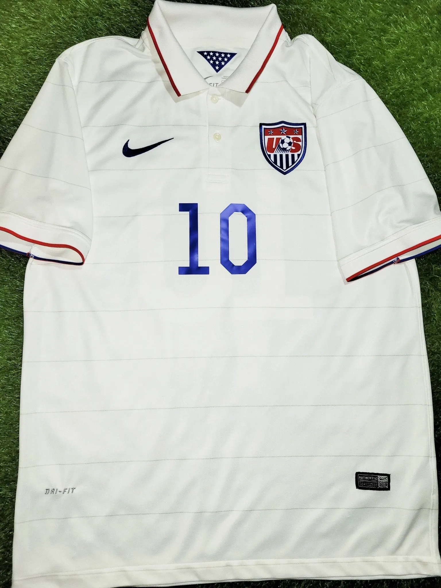 Donovan United States USA Nike  2014 LAST GAME Home Jersey Shirt L SKU# 578025-105