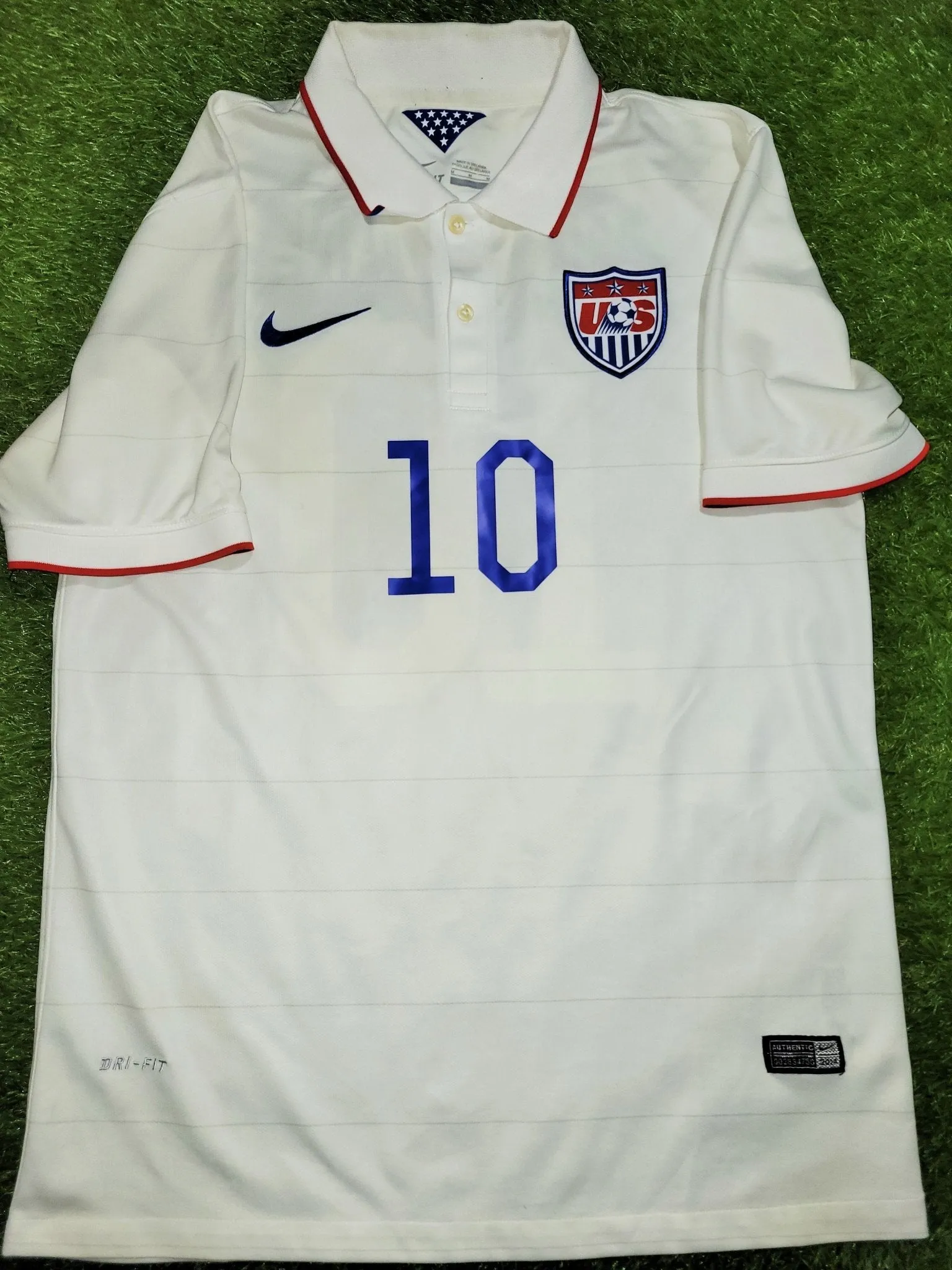 Donovan United States USA Nike 2014 LAST GAME Home Jersey Shirt M SKU# 578025-105