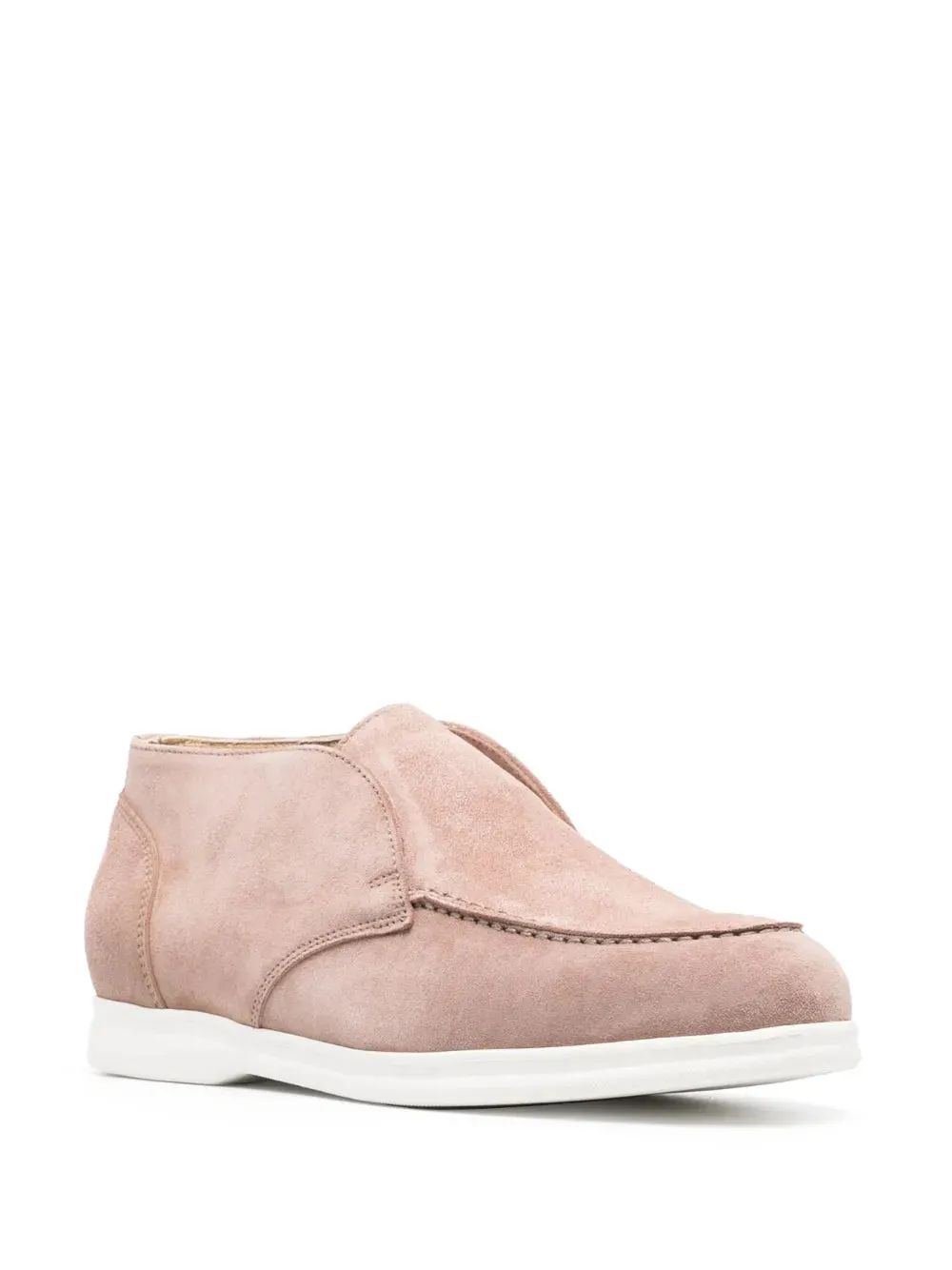Doucal's ankle-length suede loafers