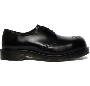 Dr. Martens 1461 Analine Leather Steel Toe Shoes Black