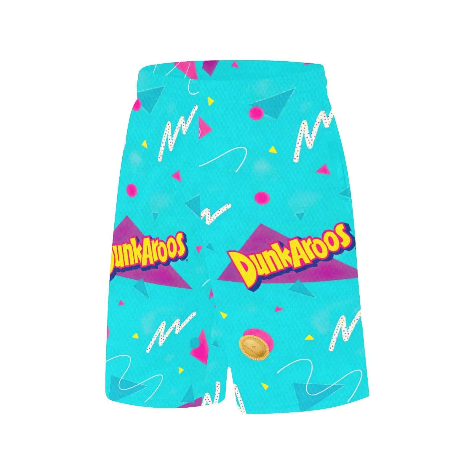 Dunkaroos Pattern All Over Print Basketball Shorts With Pockets
