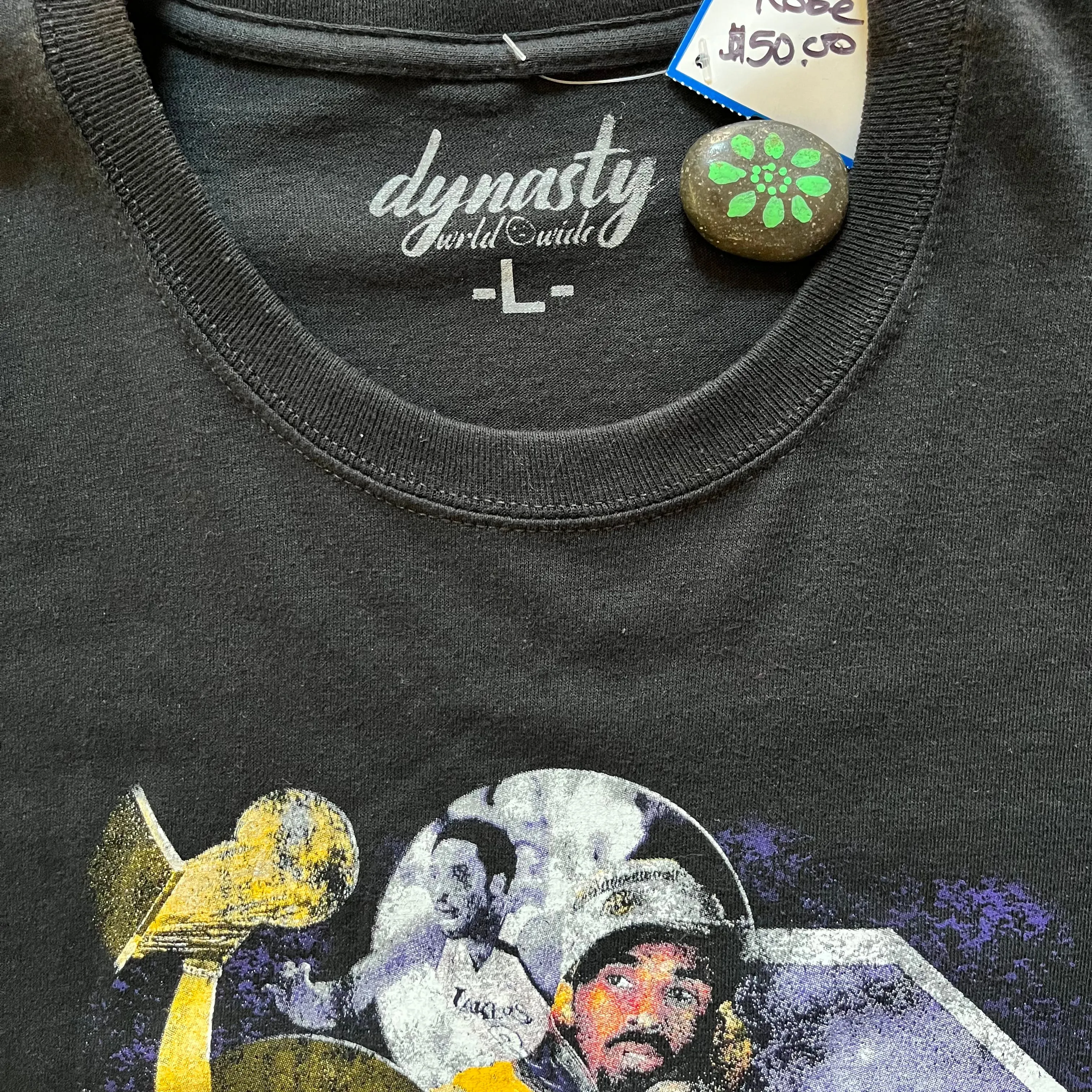 Dynasty World Wide Kobe Bryant Graphic Tee Black