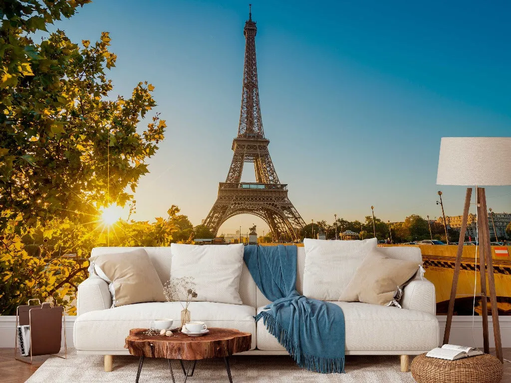 Eiffel Tower Wallpaper Mural