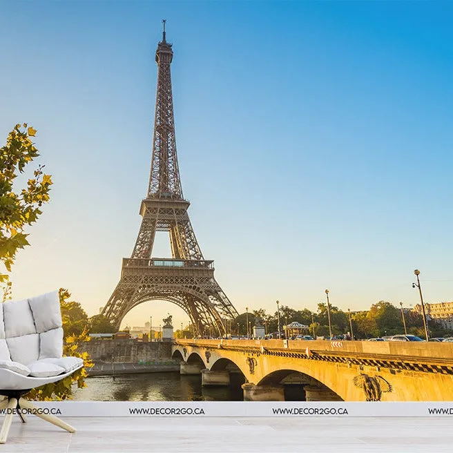 Eiffel Tower Wallpaper Mural