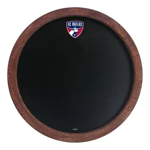 FC Dallas: Chalkboard "Faux" Barrel Top Sign