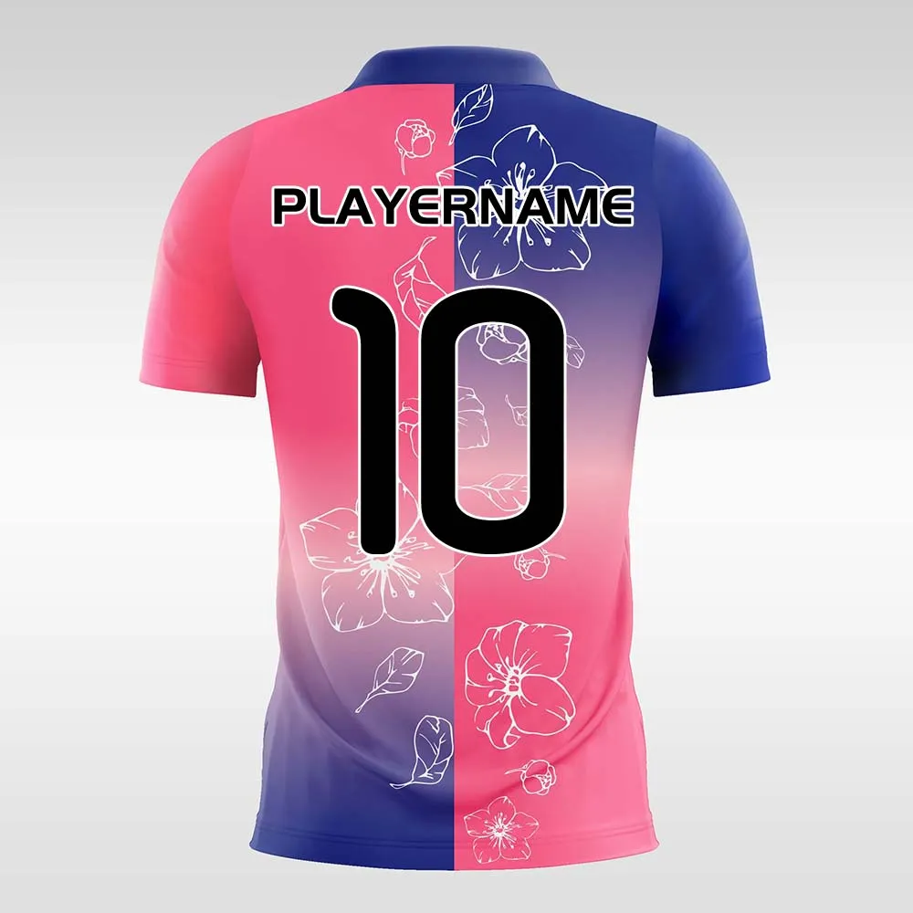 Floweryhaze-Customized Men's Sublimated Soccer Jersey