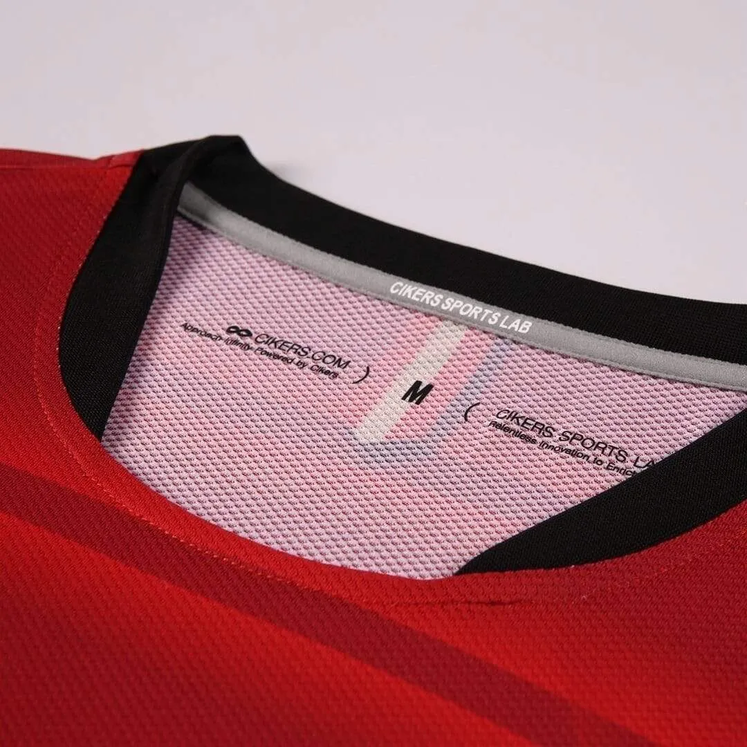 Fortified Parallel - Customized Men's Sublimated Soccer Jersey