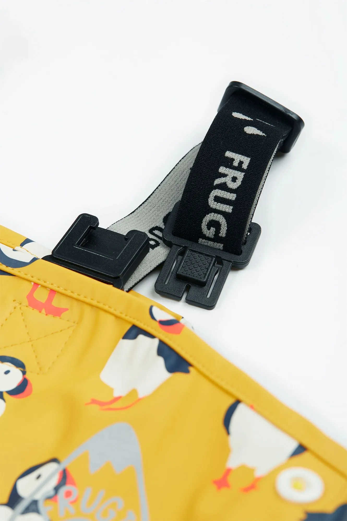 Frugi Puddle Buster Puffin Print Dungarees