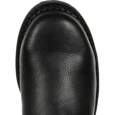 Georgia Men's Giant 6" Waterproof Slip Resist Chelsea Work Boot -Black- GB00376