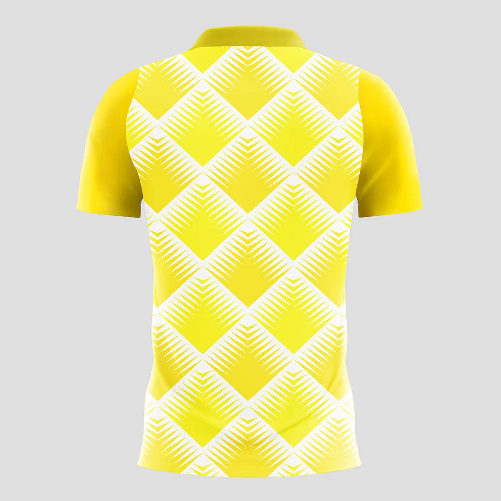 golden square-Customized Men's Sublimated Soccer Jersey