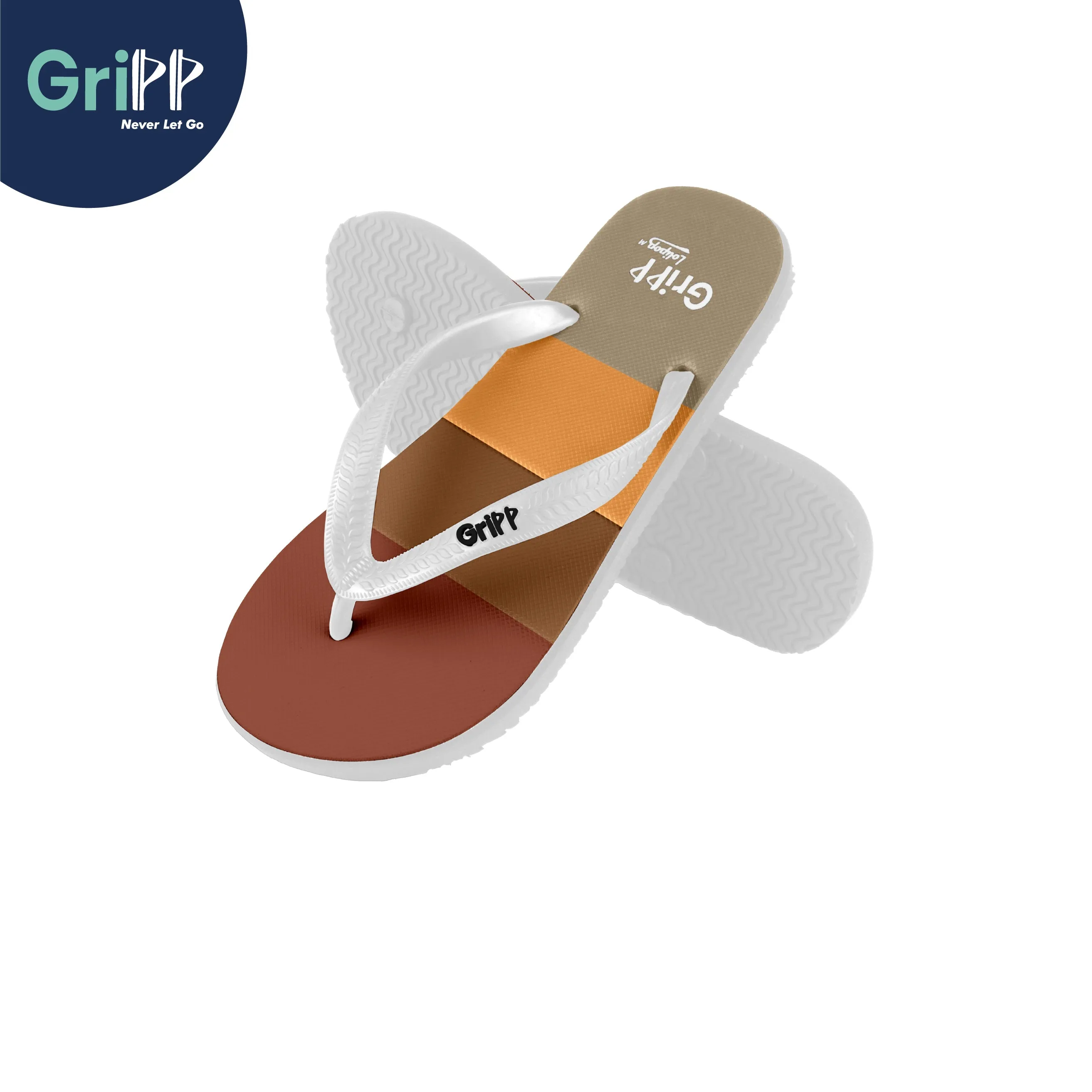 GriPP Lolipop M Men’s Sandals – Comfortable Rubber Footwear for Active Men (Model C)
