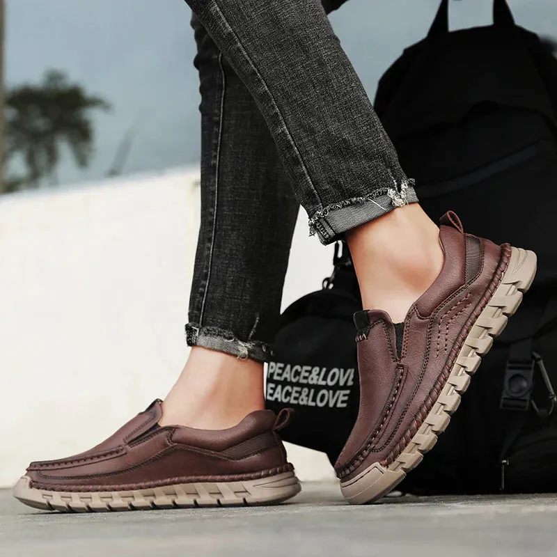 Heritage Luxe Leather Loafers