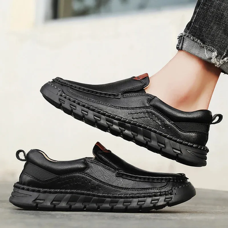 Heritage Luxe Leather Loafers
