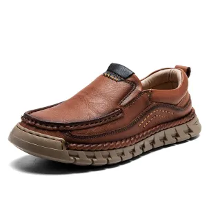 Heritage Luxe Leather Loafers