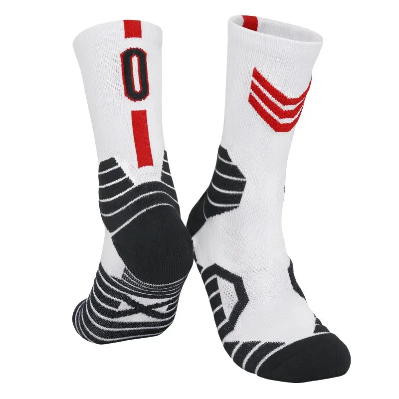 High-Quality Men's Basketball Number Socks: Ultimate Comfort and Performance