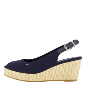 Iconic Elba Sling Back Wedge
