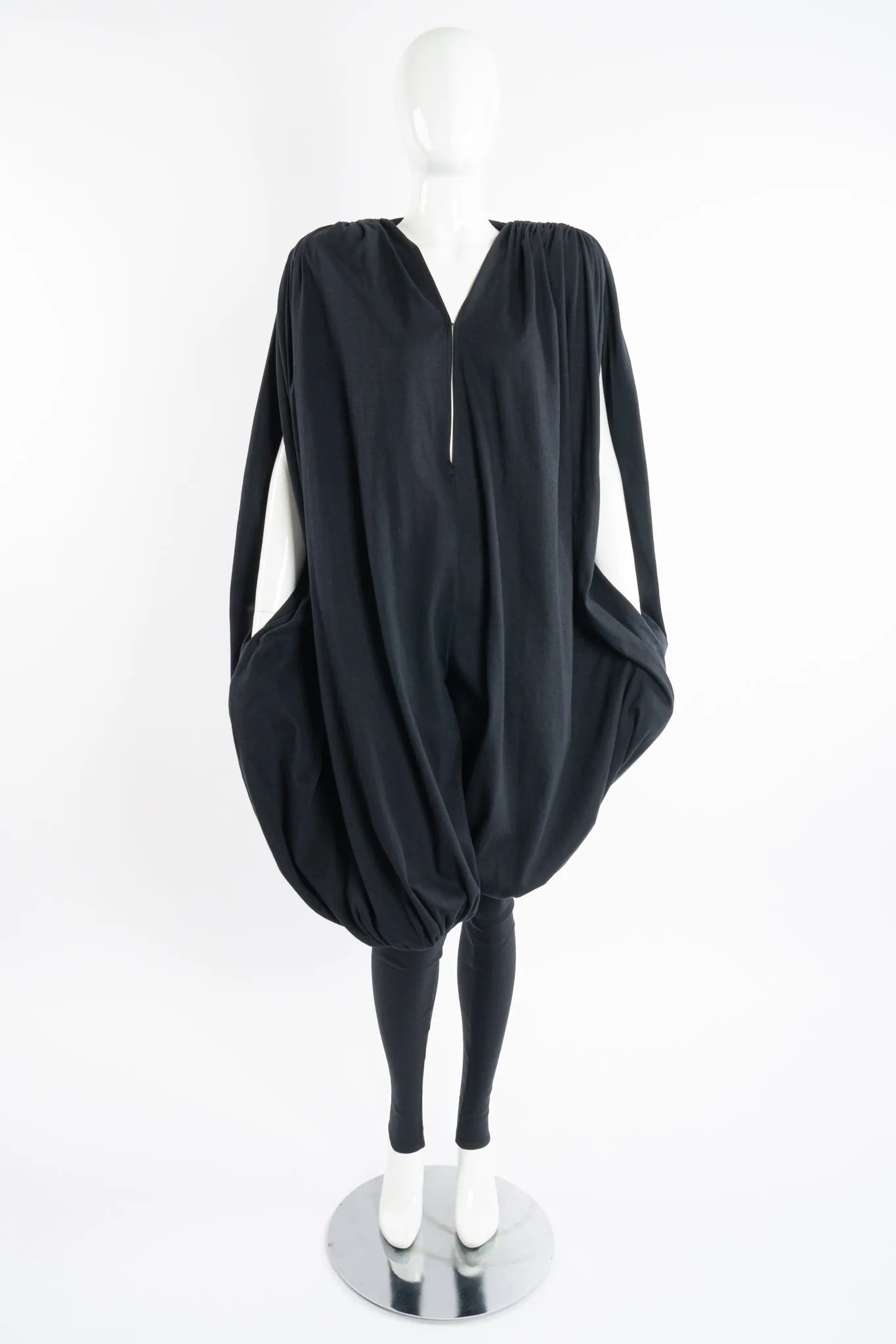 Jersey Knit Harem Jumpsuit