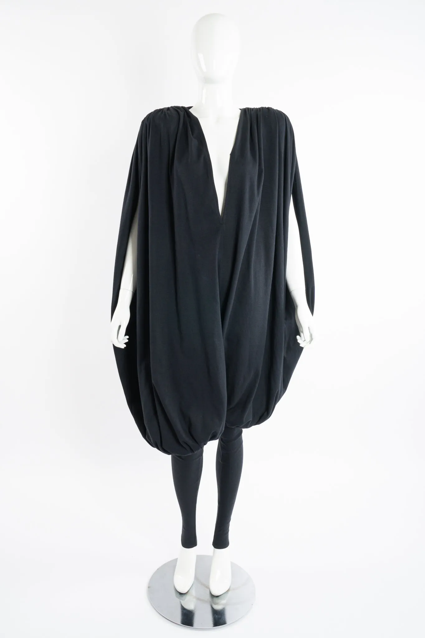 Jersey Knit Harem Jumpsuit