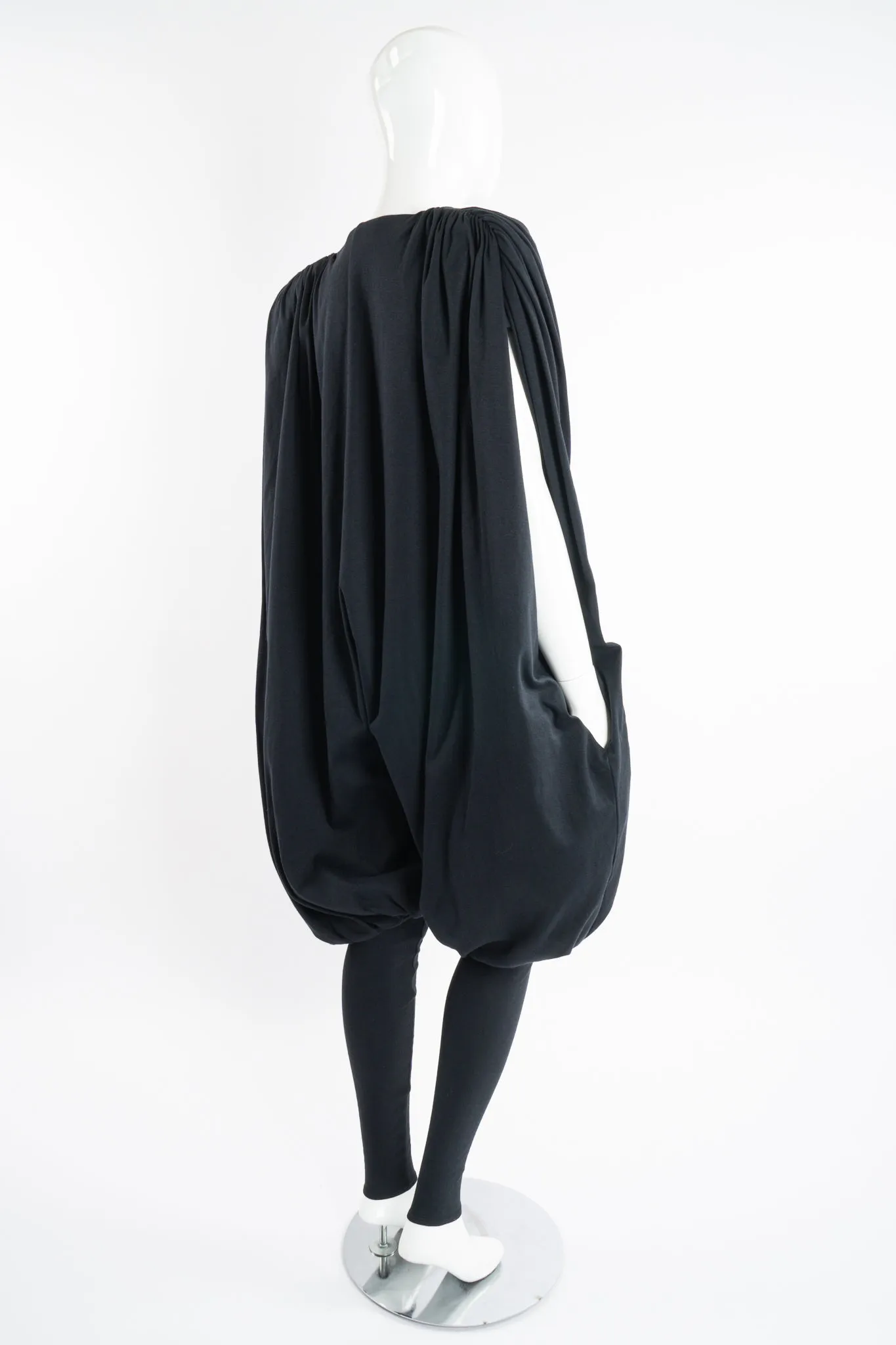 Jersey Knit Harem Jumpsuit