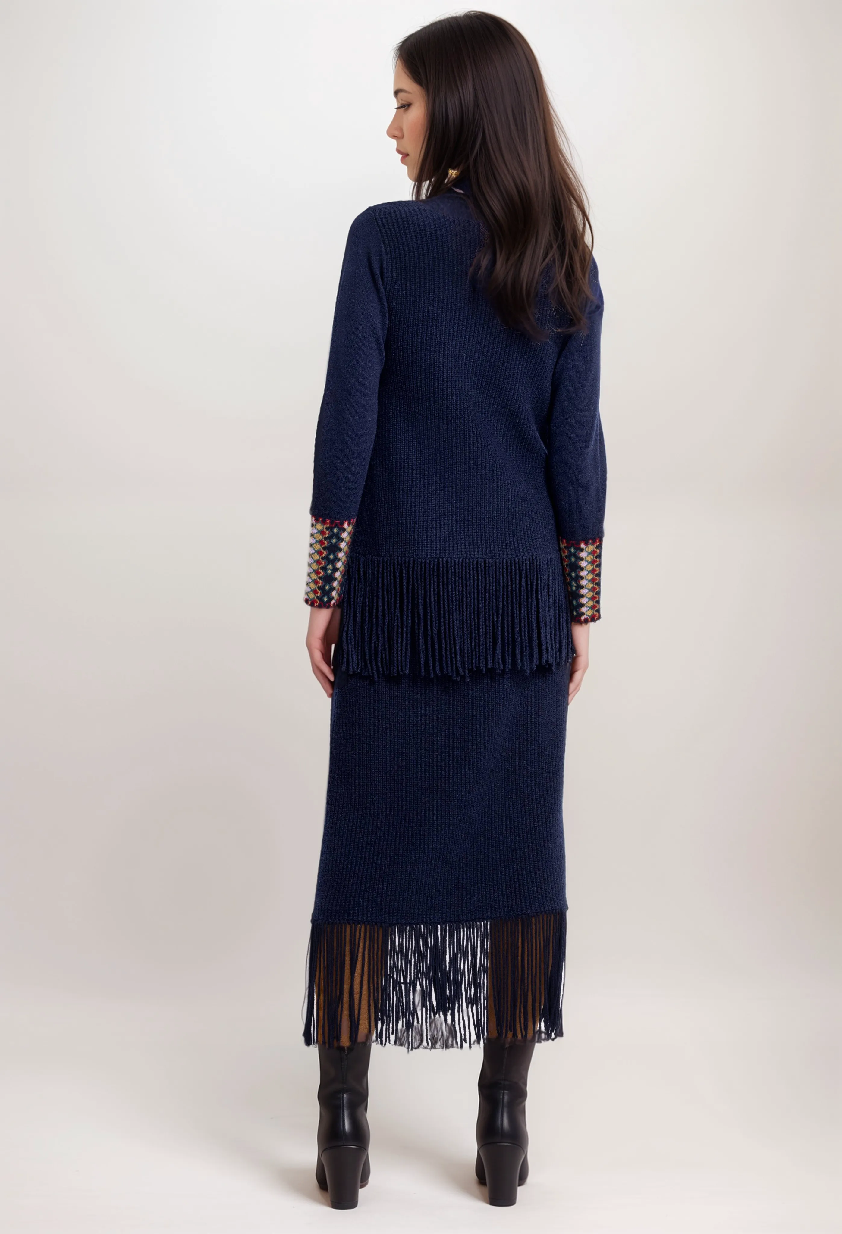 Johnny Was Isadora Fringe Skirt M65923